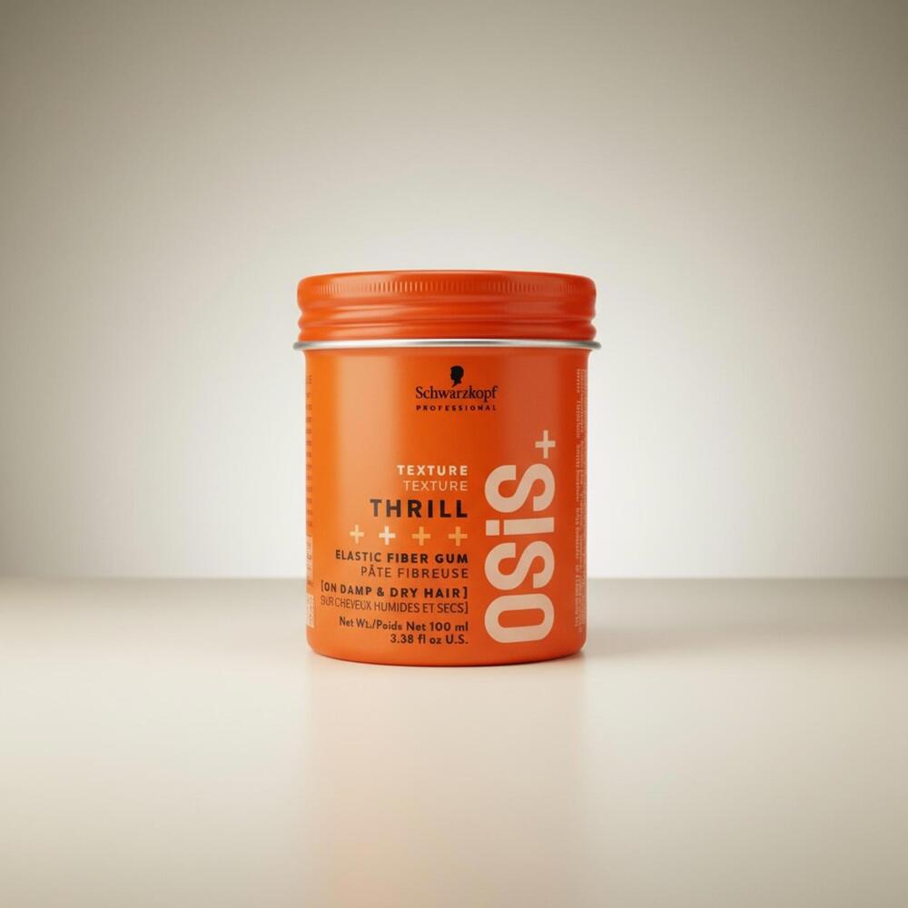 Schwarzkopf OSiS+ Thrill Elastic Fiber Gum Texture Hair Styling Paste 3.38 oz - Picture 1 of 2